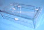 K-6367 "Type 5 Plastic Box - Size: 6" x 4" x 2"D