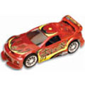 Estes 2048 Slammuri Red and Yellow Tuner Rocket Car Ready to Go Set