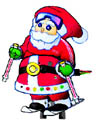 K-9000 Dancing Blinking Musical Santa Kit solder version