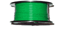 HOOK UP WIRE - 22 GAUGE SOLID - GREEN - 10 FEET