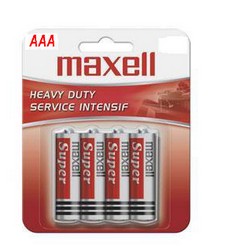 BT2400-4 AAA Regular Battery-4 Pack