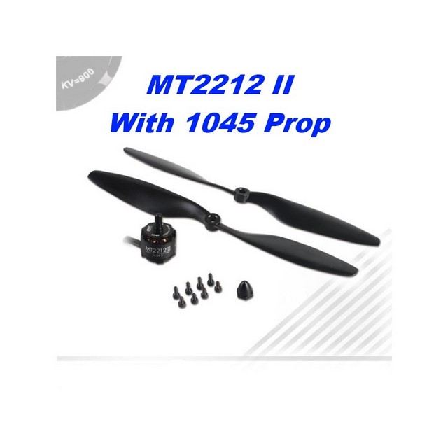 EMAX Cooling Series Multicopter Motor MT2212 KV900 With 1045 Propeller CW & CCW