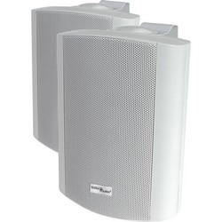 STELLAR LABS 50-14940 Indoor / Outdoor Speaker Pair (WHITE) 8