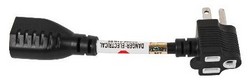 STELLAR LABS 28-11311 2 OUTLET EXTENSION CORD