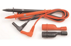  TPI A050 Silicone Fused PROFESSIONAL Test Lead Set With Alligator Clips Screw-On(FOR TPI 440)