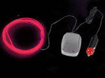 NWRR30 Portable El Wire Set- 12VDC Red