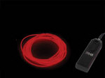 NWRR15 Portable El Wire Set- 1.5 m Red