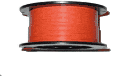 HOOK UP WIRE - 22 GAUGE SOLID - ORANGE -50  FEET
