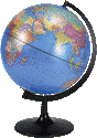 EDU-36899 11" Desktop Political Globe
