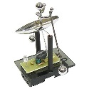 K-7038 Kinetic Pirate Flashing Rocking Row Boat Desk Sculpture Kit - Solder Version