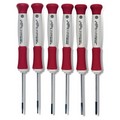 XCELITE XP600 PROFESSIONAL ESD SAFE 6 PC.PRECISION SCREWDRIVER SET PHILLIPS/SLOT