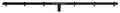 Stellar Labs 555-13804 Effects Lighting T-Bar for1 3/8"35mm Speaker Stands