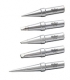 Genuine Weller WE1010 Soldering Tip Set (ETSET-5)- ETA, ETB, ETC, ETP, TETS, 5 PCS