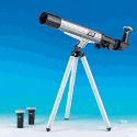 Discovery Planet EDU-41005 20x - 30x - 40x 30mm Astronomical Telescope with Tripod