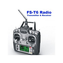 GoolRC FlySky FS-T6 2.4ghz Digital 6 Channel Transmitter and Receiver