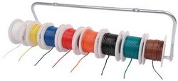 STELLAR LABS 24-14687 Hook-Up Wire Rack with 8x25ft Spools of 22AWG ST
