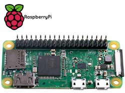 Raspberry Pi Zero WH with Built-in WiFi and Bluetooth, Pre-soldered GPIO Headers