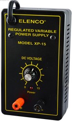 ELENCO XP-15 VARIABLE DC POWER SUPPLY 0-15VDC 3 AMP ASSEMBLED   