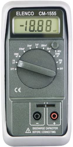 ELENCO'S CM-1555 CAPACITANCE METER