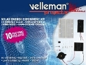 VELLEMAN EDU02 CLASSPACK OF 12 SOLAR ENERGY EXPERIMENT KIT