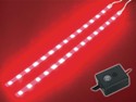 VELLEMAN CHLSR DOUBLE SELF-ADHESIVE LED STRIP WITH CONTROL UNIT, RED