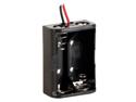 Velleman BH121B BATTERY HOLDER FOR 2 x D-CELL  - WITH SNAP TERMINALS