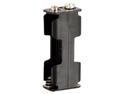 Velleman BH322B BATTERY HOLDER FOR 2 x AA-CELL (WITH SNAP TERMINALS)