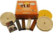 ENKAY 156-6K 6 Inch Buffing & Polishing Kit for Buffers and Grinders