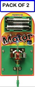 (CLASSPACK OF 2) ELENCO MX-510M Electronic Motor Action DIY Kit AGES 8+