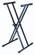 Stellar Labs 555-13812 Heavy-Duty Portable Keyboard Stand with Adjustable Height